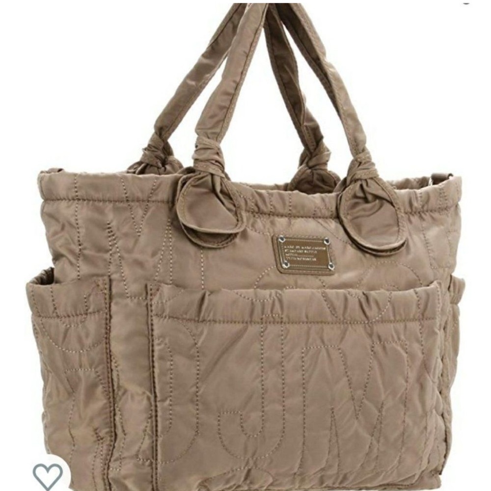 Marc Jacobs Quilted Brown Baby Bag